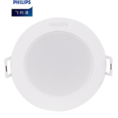 飞利浦/PHILIPS DN200B LED射灯 嵌入式洞灯商用led天花灯高亮筒灯节能灯 开孔120-130mm10.5W白光6500K
